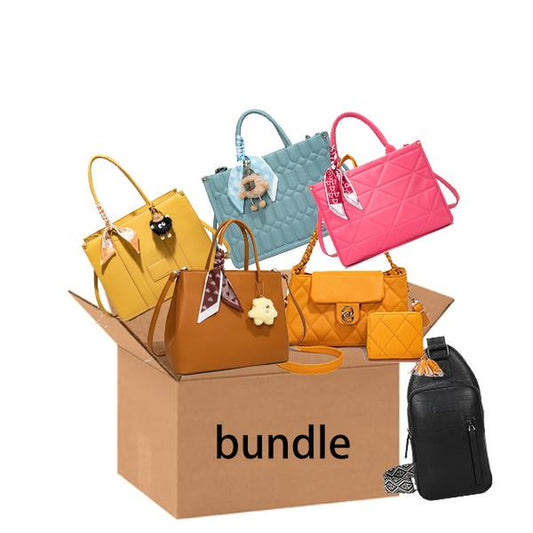 Valuable $39.99 Bundle: Classic Wenbo Women'S Handbag Daily Combo Link with Classic Design