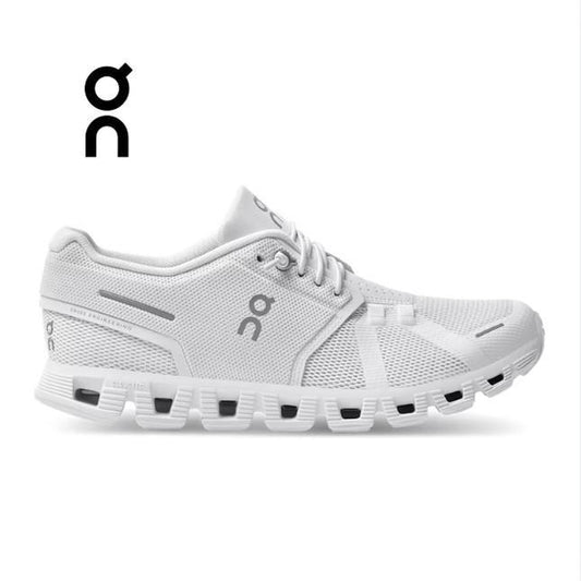 On Cloud 5 Women'S Shoes - White Athletic Sneakers for Women'S Wear - No Additional Specifications Provided